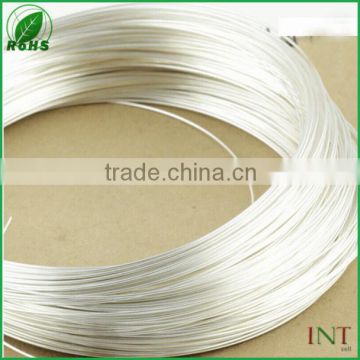 professional manufacturer for high purity AWG12 pure silver wire