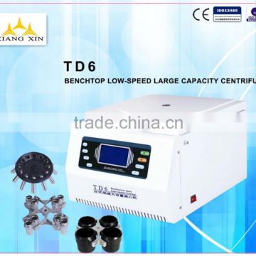 Hot selling bentchtop low speed centrifuges TD6 for medical use