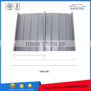 Large mechanized strength Simple and quick assembled corrugated steel