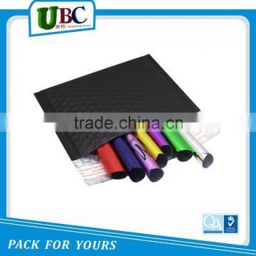 Black padded envelope jiffy bag,matte and glossy foil bubble mailer