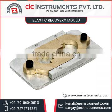Elastic Recovery Mould for Bitumen Use