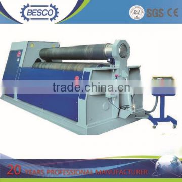 Competitive price 3 roller symmetric plate rolling machine,sheet rolling machine