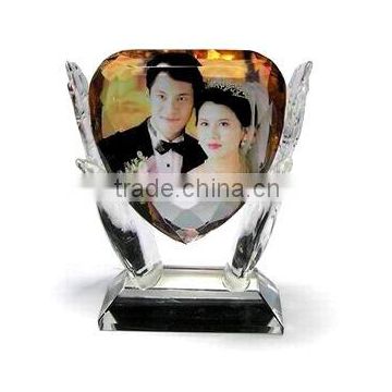 2016 special design beautiful popular sale crystal frame