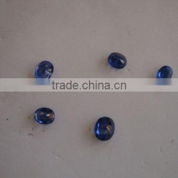 natural facet blue kyanite