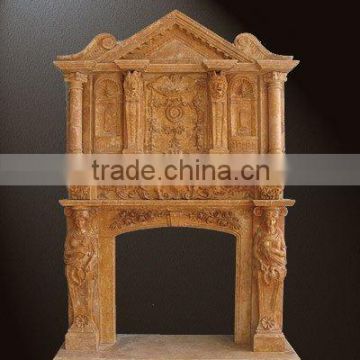 marble fireplace accessory of mantel BL484