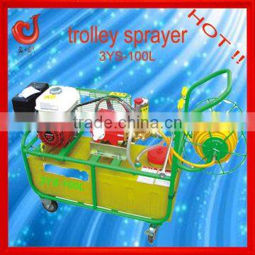 100L CE certificate trolley sprayer metal garden sprayer