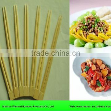 Supplied 21cm disposable bamboo chopsticks