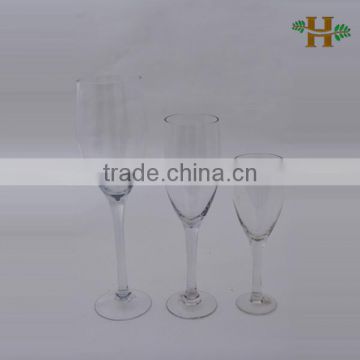 Handmade Glasswares Factory Tall Wine Glass Vase
