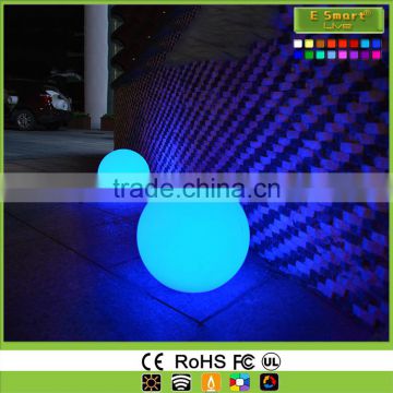 Floating RGB led ball outdoor rechargeable,waterproof pool color changing light ball