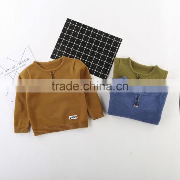 YD8367new autumn children sweater pullover soft casual kid sweater