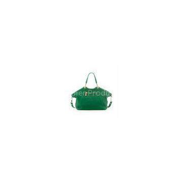 Gionar Green Bubble Sheep Leather Shopper Bag With Long Shoulder Strap