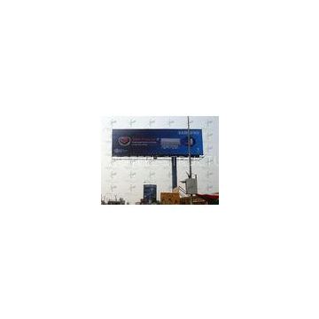 Hoarding Security Unipole Billboard Structure With Painted Steel Structure