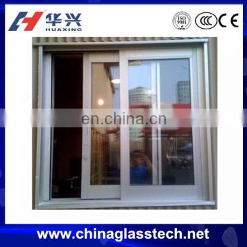 AS2047 standard heat and sound proof 60mm thermal broken aluminum sliding glass reception window