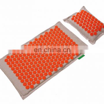 High Quality Natural Coconut Fiber Wholesale Plastic Spikes acupressure mat natural