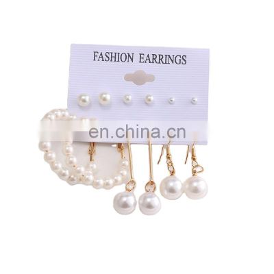 New week ear-nail suit for students, simple of small fresh earrings for women wholesale