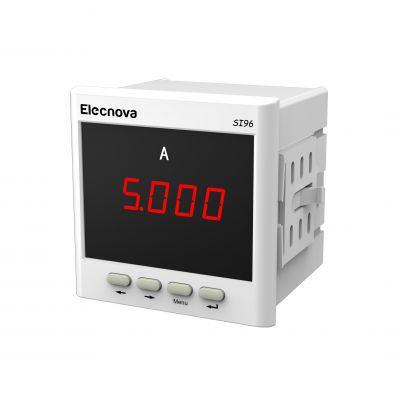 SI96 96*96mm single phase digital display LED panel ac ammeter amp meter