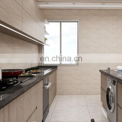 CBM Customized Contemporary Style modern design lacquer High Gloss UV Kitchen Cabinet