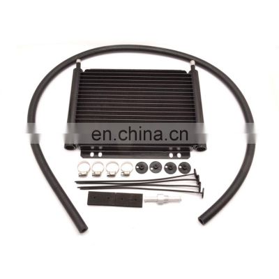 10/14/19/25 Row Universal Engine Transmission Oil Cooler ,Aluminum Stacked Plate Oil Cooler Radiator for car