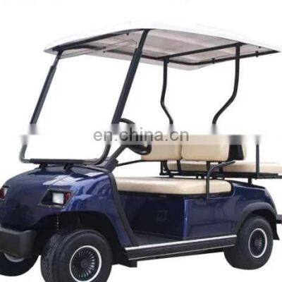 Electric golf cart A2+2 with Folded Seats and Rain curtain