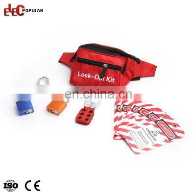 High Quality Portable Padlock Lockout Kit Personal Safety Lockout Pouch