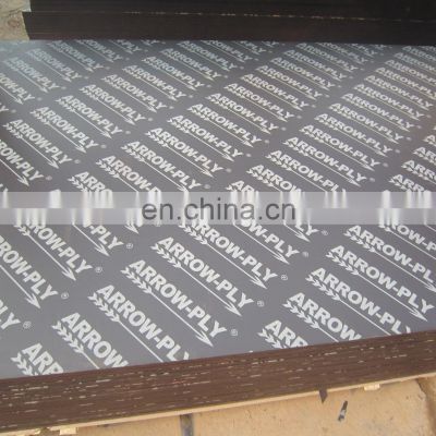 phenolic plywood  hot sale in Philippine market film faced plywood 1220*2440*17mm  finger joint core