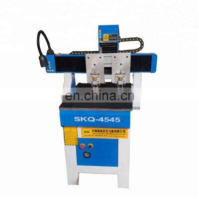 made in China 450*450mm cnc glass cutting machine/milling machine engraver cnc4545 for mirror windows