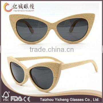 Fashion Wholesale China Wood Sun Glasses