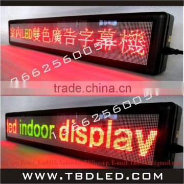 16 dots double color Korean indoor led message display