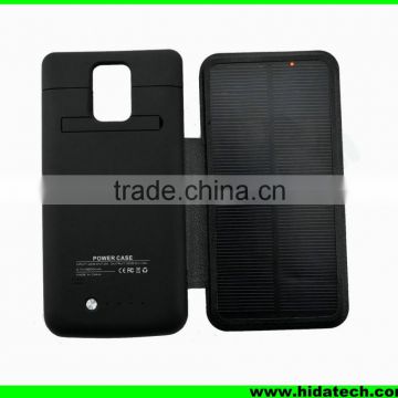 4800mah power bank solar panel charger case for samsung galaxy note 4 solar panel charger