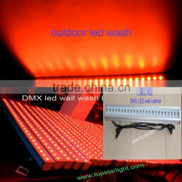 Christmas Promotion high quality 24pcs*3W tri color 3 in 1 rgb wall washer led