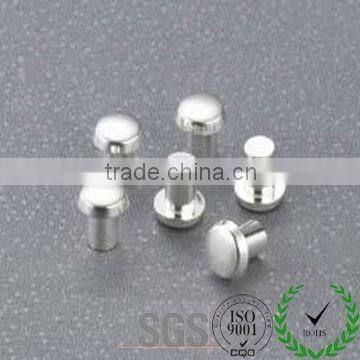 Electrical Solid Silver Contact Rivets for low-voltage electrical apparatus