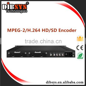 Both HD and SD MPEG2/H264 Cable tv modulator with 4xhdmi/hd-sdi encoder inputs,isdb-t,dvb-c,dvb-t and atsc over Digital Coax hfc