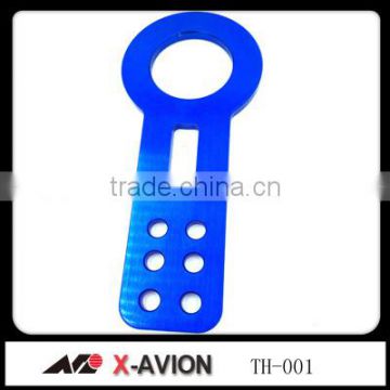 Blue Front & Rear Tow Hooks