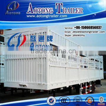 3 axle Fence warehouse Semi trailer for sales