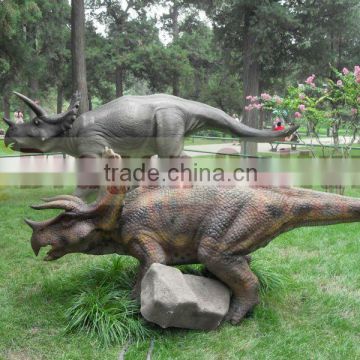 Life Size Aniamtronic Triceratops for Theme Park on Sale