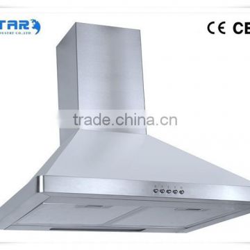 2016 New design chimney self venting range hood VESTAR CHINA