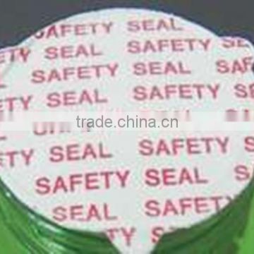 Clean peelable type induction Easy Peel Off Induction Aluminum Foil Seal Liner for PP Bottle