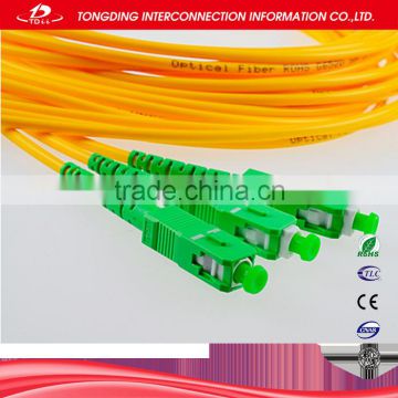 factory supply best quality sc-sc fiber optic patch cord