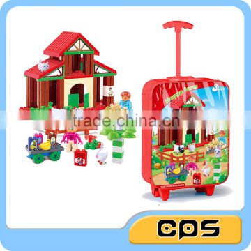 2016 New Toy Children Blocks with Animal House