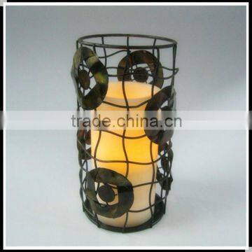 3"*6" Plastic Module with Wax Shell Led Candle