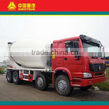 14m3 16m3 Sinotruk HOWO 8*4 concrete cement mixer truck for sale