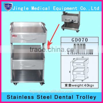 High quality Dental mobile cabinet, dental trolley with socket