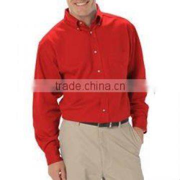 Mens Basic red color long sleeve Shirt