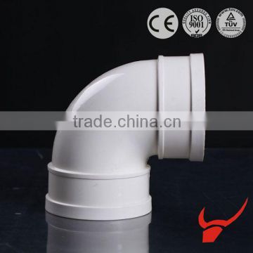 Top level Germany standard pvc pipe fitting 90elbow