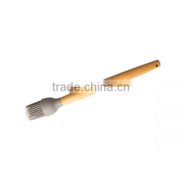 H15140 Silicone Brush with Bamboo Handle