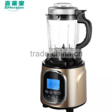 best OEM ODM supplier 2L heating soup blenders strong glass material container/ juicer blender 2L