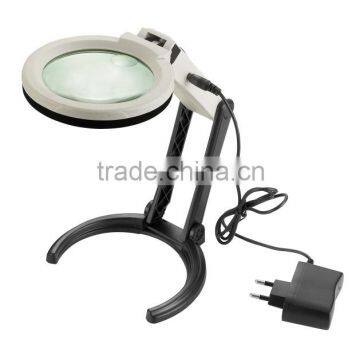 folding illuminating magnifier, dest lamp magnifier