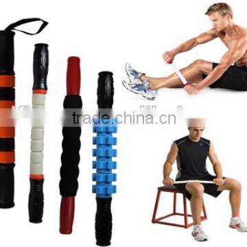 china core grid exesity muscle handheld plastic massage pvc/pu roller sticrcise eva yoga wholesale foam rollers