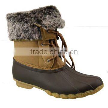 rubber shell bean boots women and men rubber boots ankle boots fur boots