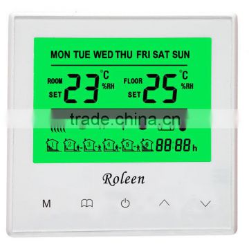 R301 Series Touch Screen 5+2 Day Programmable Underfloor Heating Thermostat